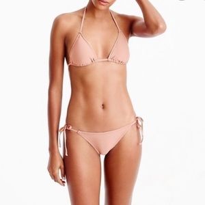 J.Crew string bikini - pink rose